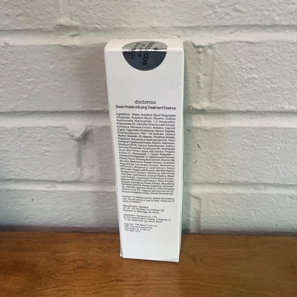 Doctorcos Sheer Protein Infusing Treatment Essence (hair) 6.76 Oz SEALED HTF